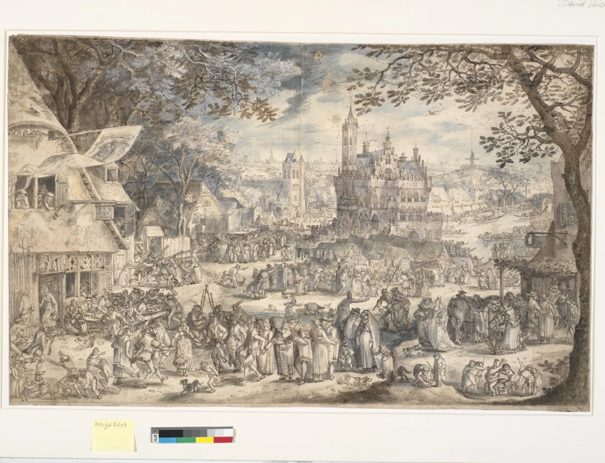 Villaggio in festa - Statens Museum for Kunst